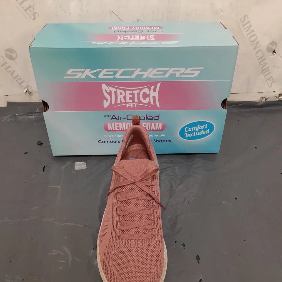 SKECHERS AIR COOLED MEMORY FOAM WOMENS 9 PINK TRAINERS  