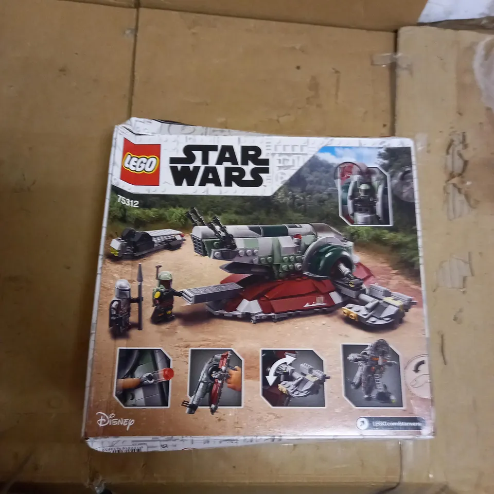 LEGO STAR WARS STAR WARS BOBA FETT STARSHIP SET 75312 RRP £34.99