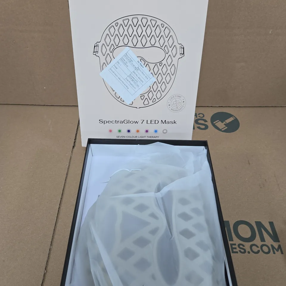 BEAULUXE SPECTRAGLOW 7 LED MASK – BOXED