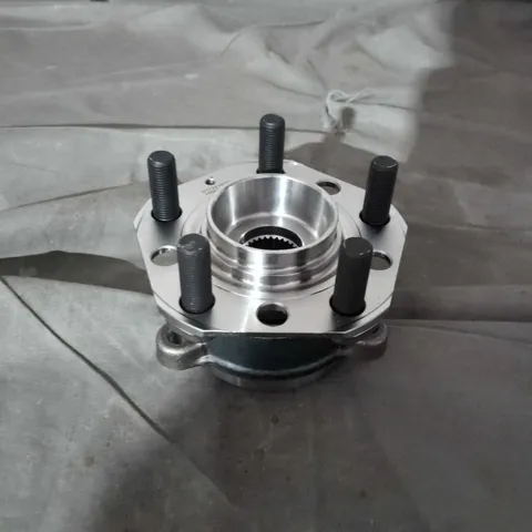 Six-Lug Wheel Hub Flange with Central Splined Bore – Vehicle Component
