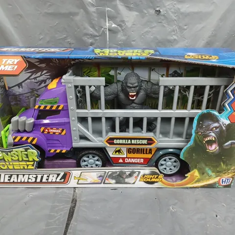 BOXED TEAMSTERZ MONSTER MOVERZ GORILLA TRANSPORT 