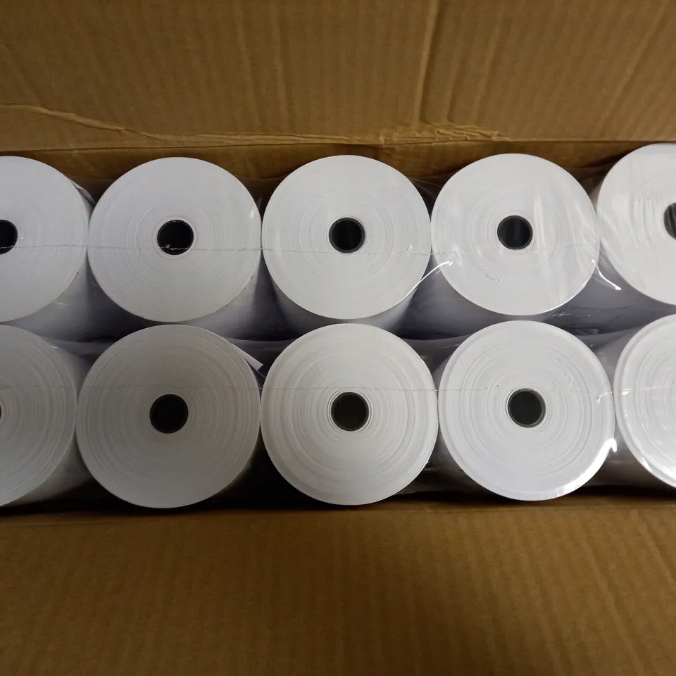 20 THERMAL TILL ROLLS (80x80mm)