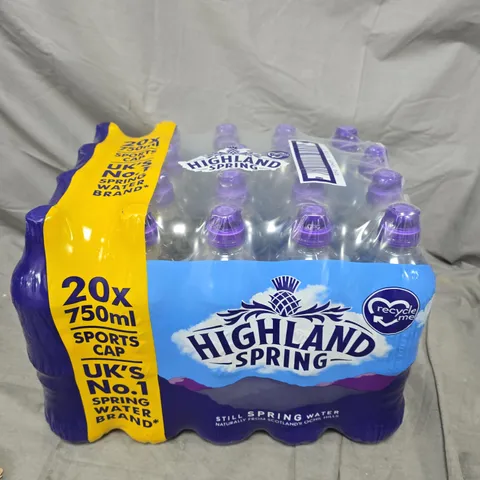 HIGHLAND SPRING STILL WATER MULTIPACK - 20 X 750ML 