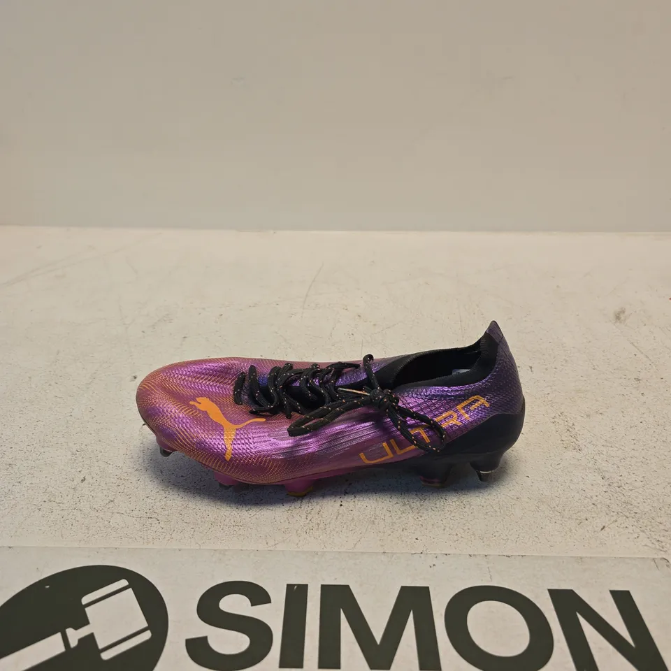 PUMA ULTRA FOOTBALL BOOTS – PURPLE/PINK, UK SIZE 6