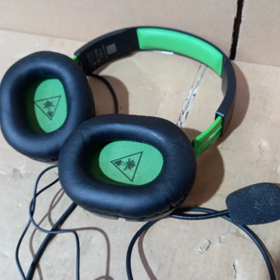 TURTLE BEACH RECON 50X WIRED GAMING HEADSET BLACK/GREEN