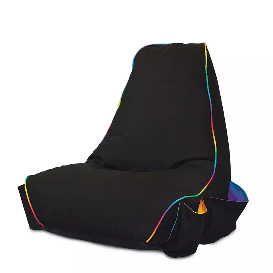 RUCOMFY BLACK RUGAME KIDS GAMER BEAN BAG CHAIR