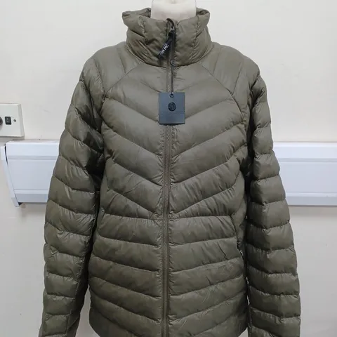 THRUDARK PADDED JACKET IN KHAKI SIZE L