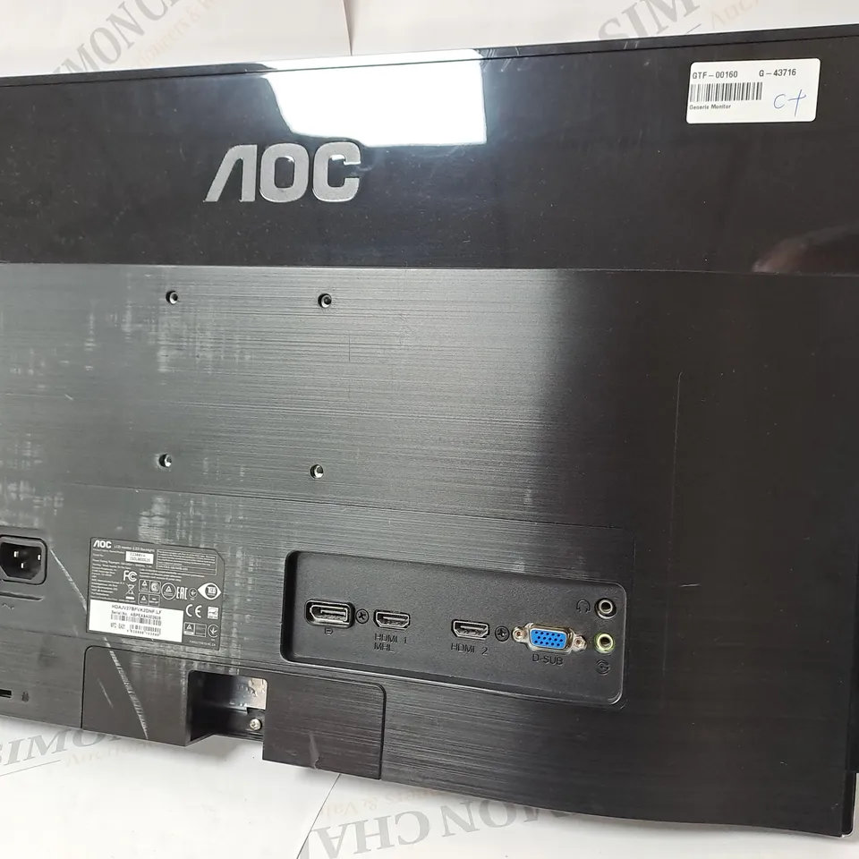 AOC LCD 23" FHD MONITOR MODEL 230LM00025