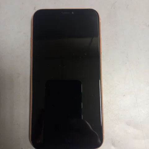 BOXED APPLE IPHONE XR MOBILE PHONE ORANGE
