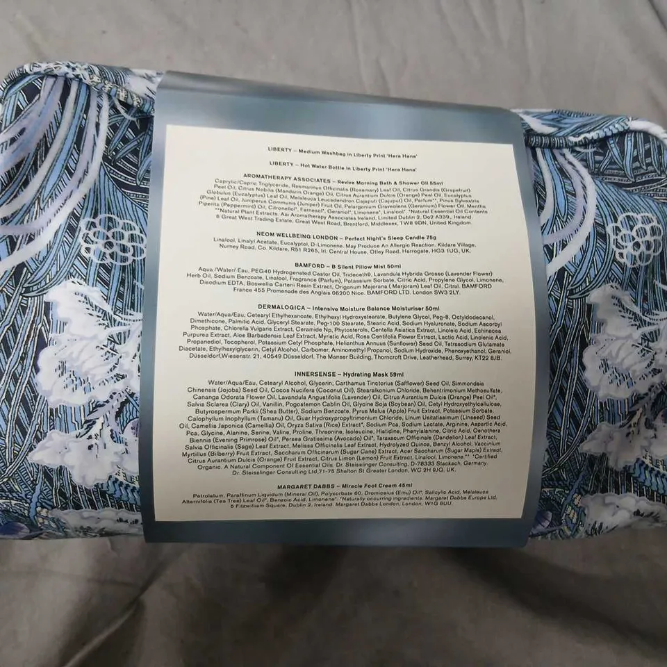 LIBERTY PRINT MEDIUM WASHBAG – SLEEP GIFT SET