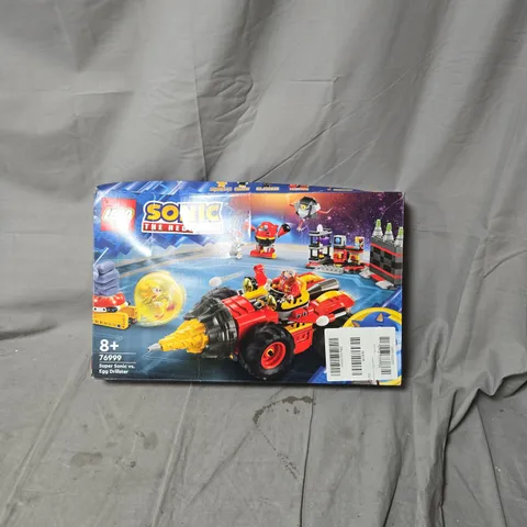 LEGO SONIC THE HEDGEHOG 76999 SUPER SONIC VS EGG DRILLER – BOXED SET