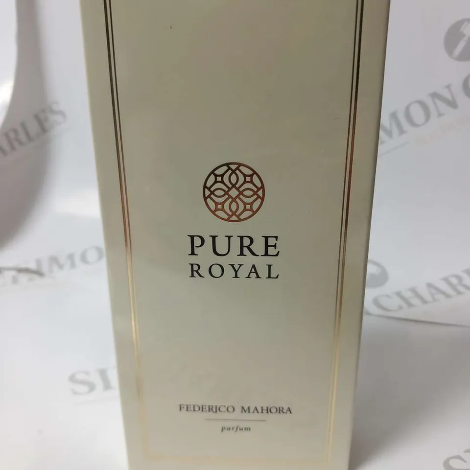 BOXED AND SEALED PURE ROYAL FEDERICO MAHORA PARFUM 50ML