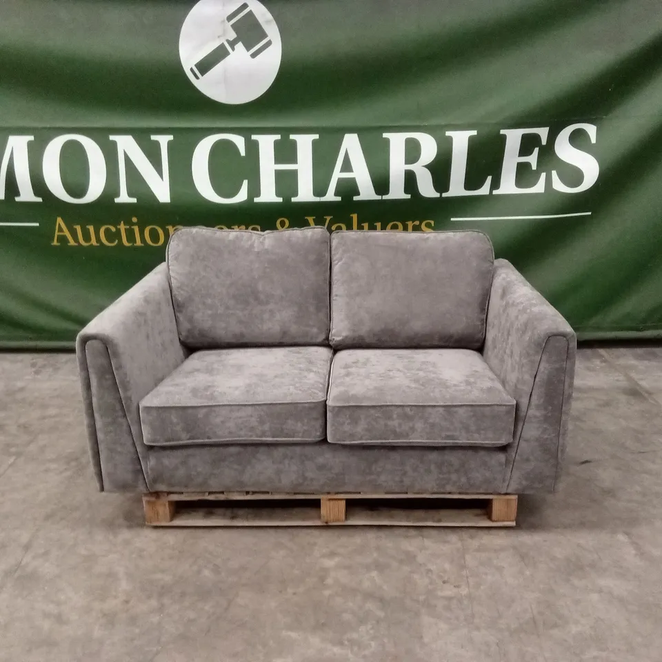 DESIGNER 2 SEATER FABRIC SOFA