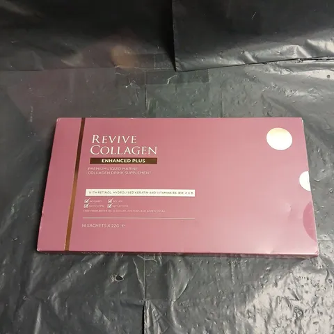 REVIVE COLLAGEN ENHANCED PLUS PREMIUM LIQUID MARINE COLLAGEN DRINK SUPPLEMENT – 14 SACHETS