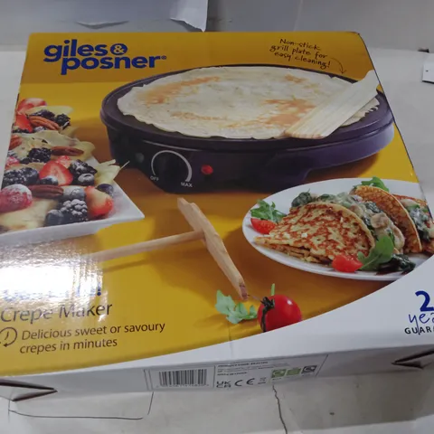 CREPE MAKER BY GILES & POSNER – BOXED