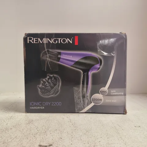 REMINGTON IONIC DRY 2200 HAIR DRYER β BOXED
