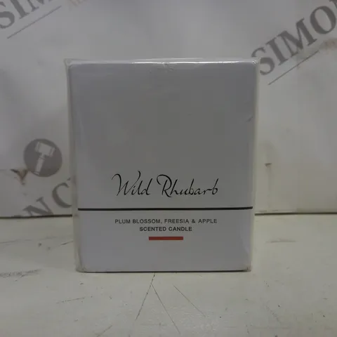 BOXED THE WHITE COMPANY WILD RHUBARB SCENTED CANDLE