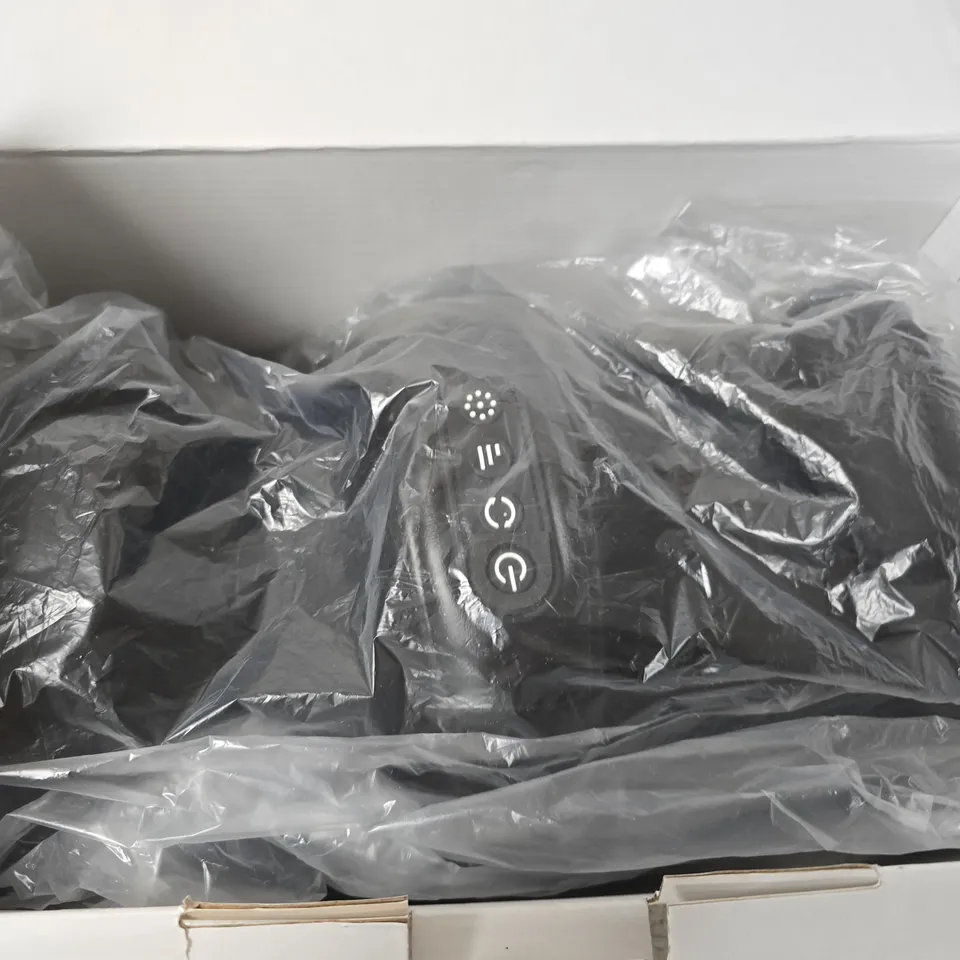 BOXED MULTIFUNCTION LEG MASSAGER IN BLACK