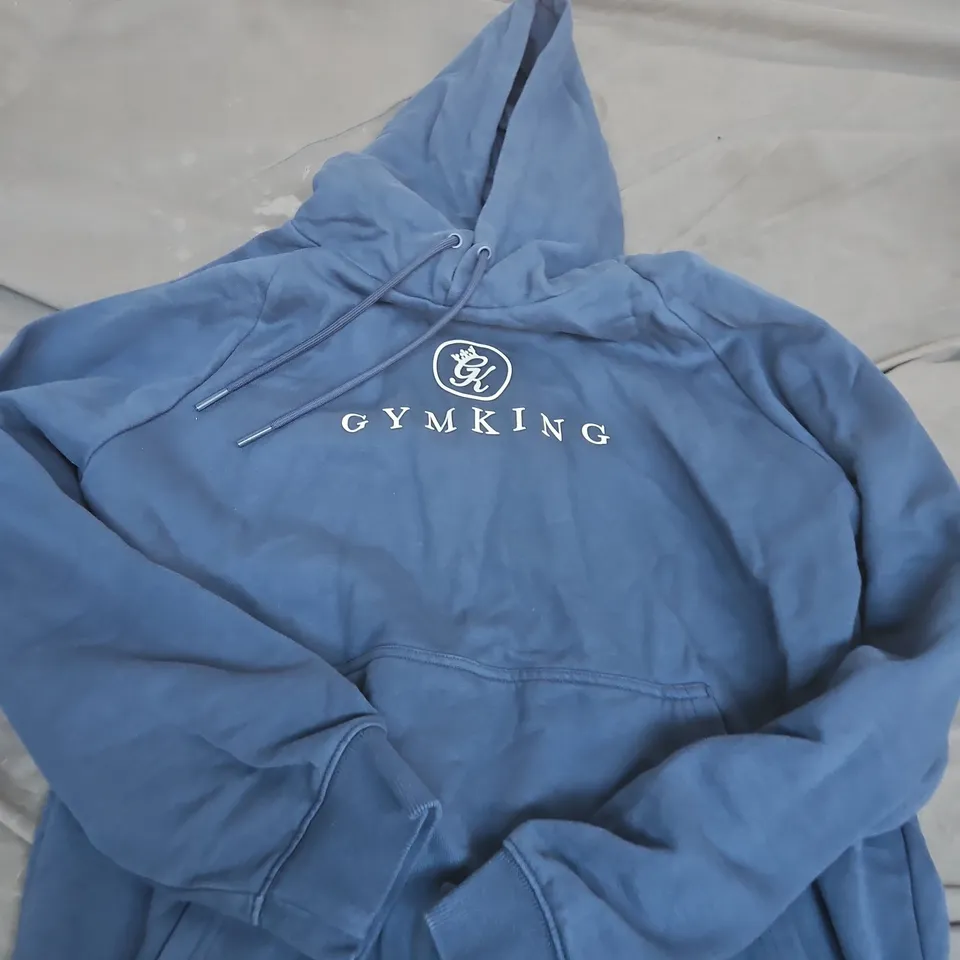 GYM KING BLUE HOODIE - SIZE UNSPECIFIED 