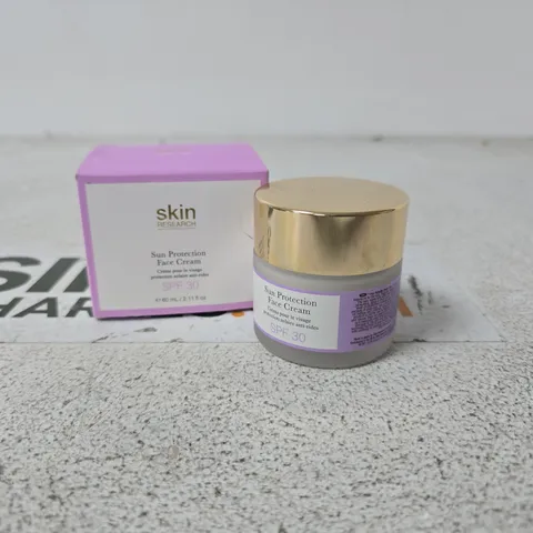 SKIN RESEARCH SUN PROTECTION FACE CREAM SPF 30, 60 ML – BOXED