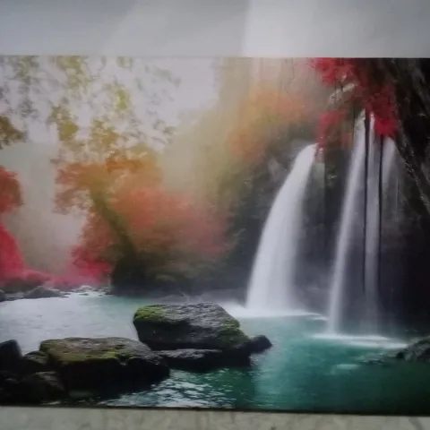 PARADISE WATERFALL - WRAPPED CANVAS PRINT