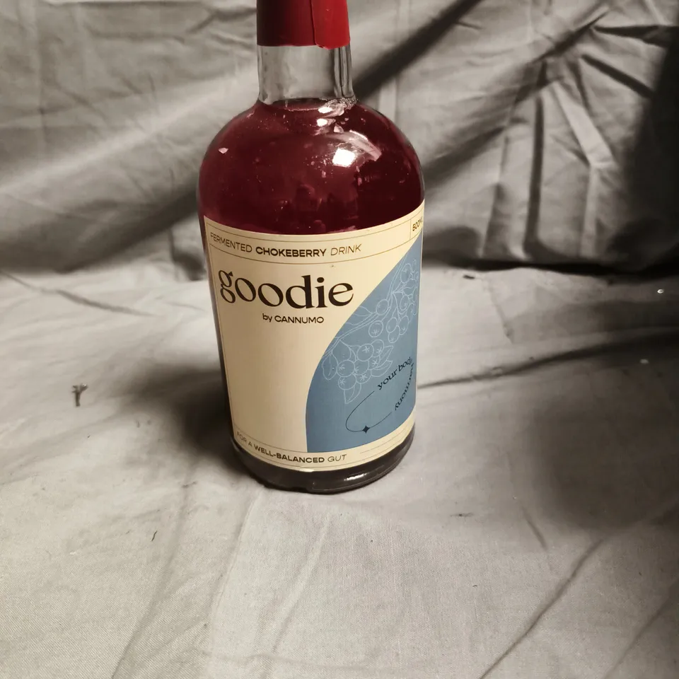 GOODIE BY CANNUMO FERMENTED CHOKEBERRY DRINK – BOTTLE