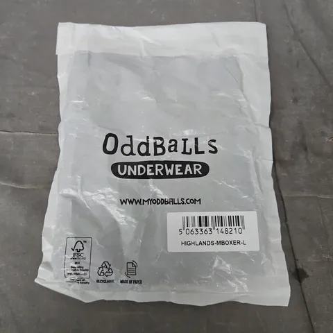 BAGGED ODDBALLS HIGHLANDS MBOXER - LARGE