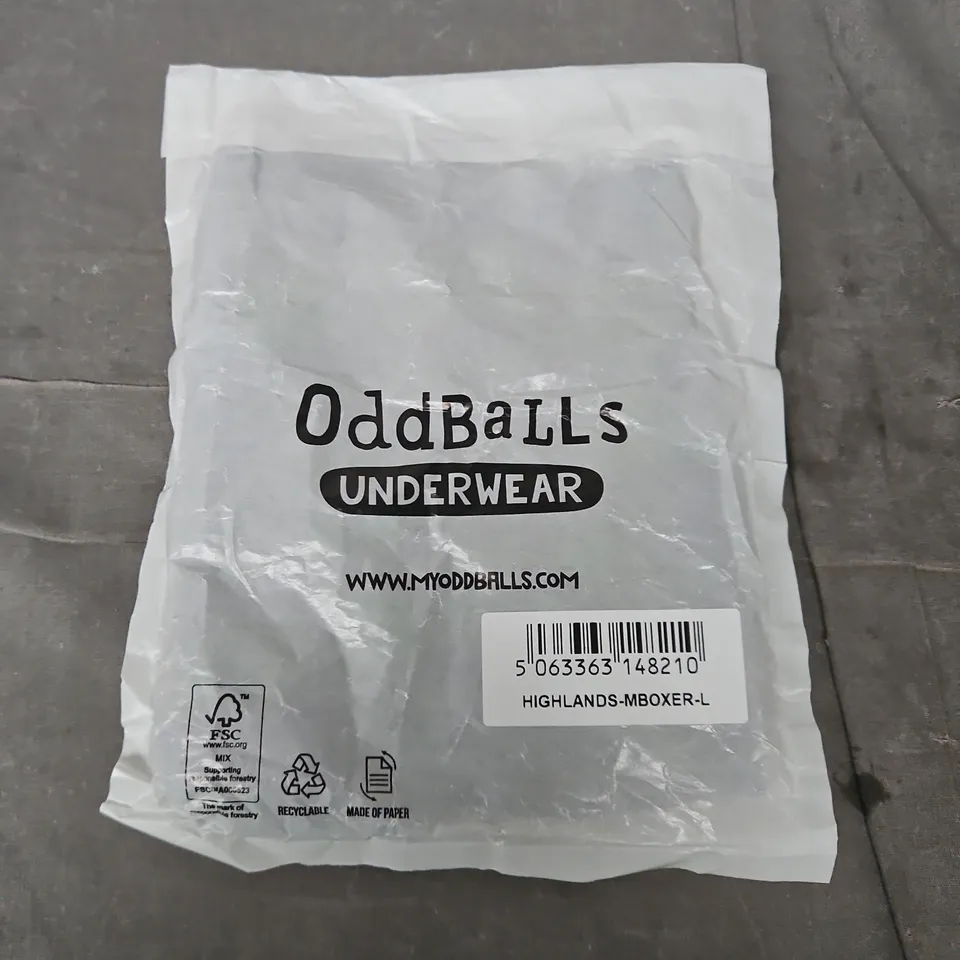 BAGGED ODDBALLS HIGHLANDS MBOXER - LARGE