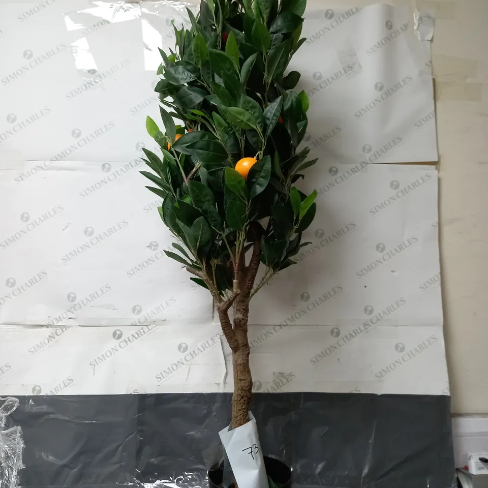 FAUX ORANGE TREE