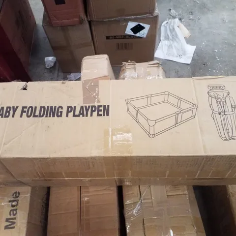 BOXED BABY FOLDING PLAYPEN