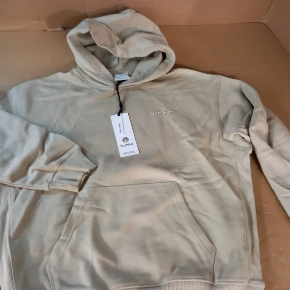 NICCE ANY WEAR HOODIE IN NATURAL - S