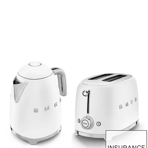 SMEG 50'S STYLE RETRO 1.7L KETTLE & MULTI-FUNCTIONAL 2-SLICE TOASTER