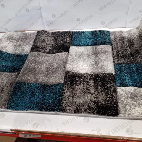 BRAND NEW PACO HOME INFERNO 4488 RUG IN TURQUOISE - 60×100CM
