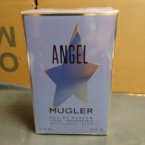 BOXED ANGEL MUGLER EAU DE PARFUM REFILLABLE STAR 25ML