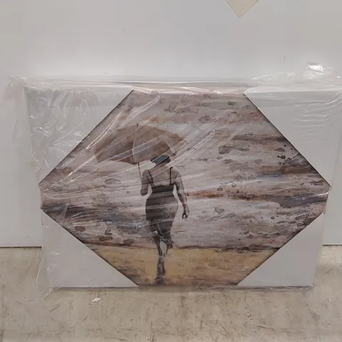 BOXED CANVAS PAINTING - 59992 UMBRELLA TIME (1 BOX)