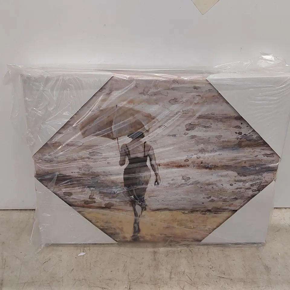 BOXED CANVAS PAINTING - 59992 UMBRELLA TIME (1 BOX)