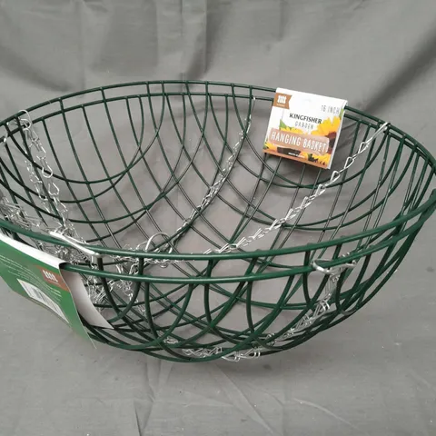 KINGFISHER GARDEN SET OF 2 HANGING BASKETS