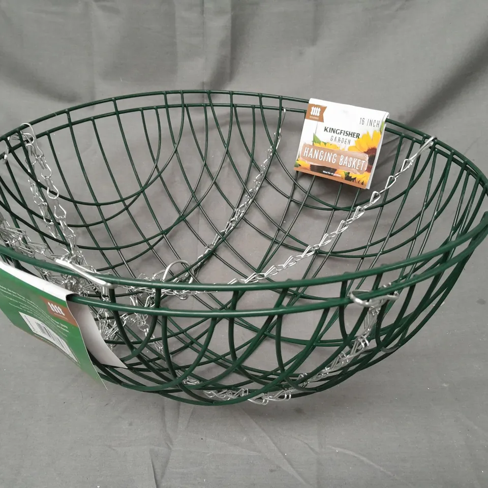 KINGFISHER GARDEN SET OF 2 HANGING BASKETS