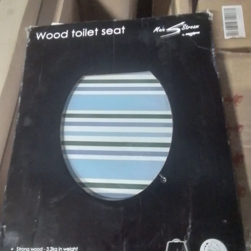 BOXED WALLINGTON ROUND STANDARD TOILET SEAT (1 BOX)