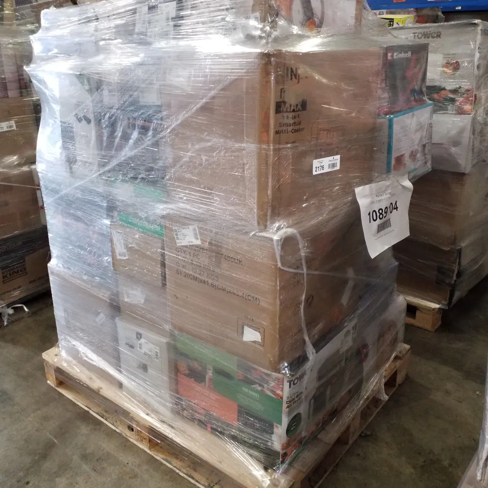 PALLET OF APPROXIMATELY 46 UNPROCESSED RAW RETURN HOUSEHOLD AND ELECTRICAL GOODS TO INCLUDE;