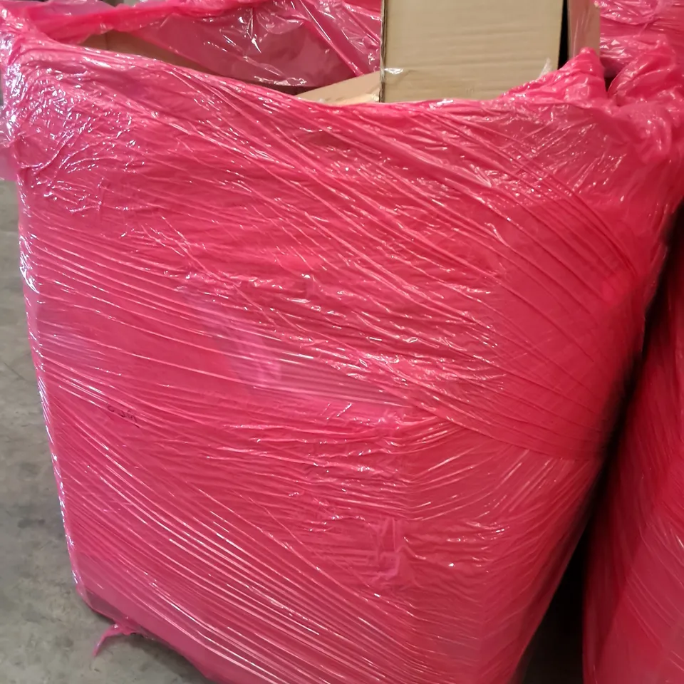 PALLET OF ASSORTED HOUSEHOLD ITEMS TO INCLUDE TRUNKI STORAGE,DIGITAL ULTRASONIC CLEANER AND 16 SHEET CUTTER