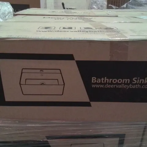 PALLET CONTAINING 16 DEERVALLEY DV-1V231 BATHROOM SINK BASINS