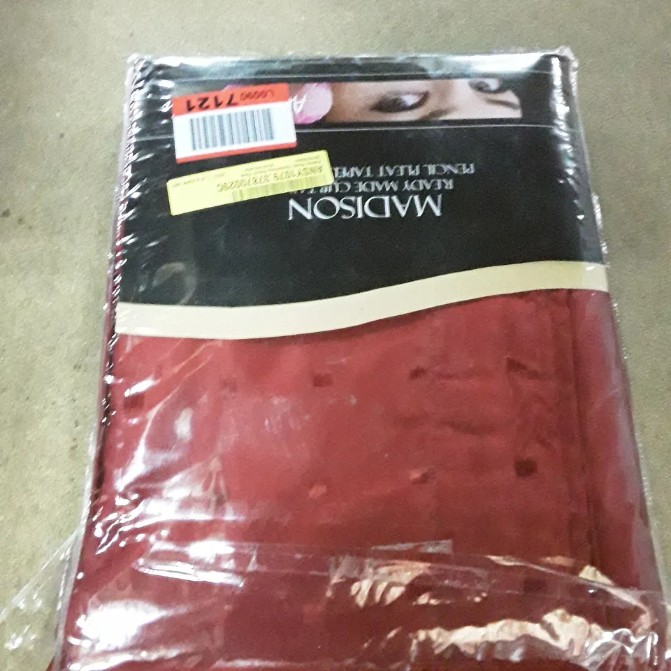 BAGGED HADLEY ROOM DARKENING PENCIL PLEAT CURTAINS