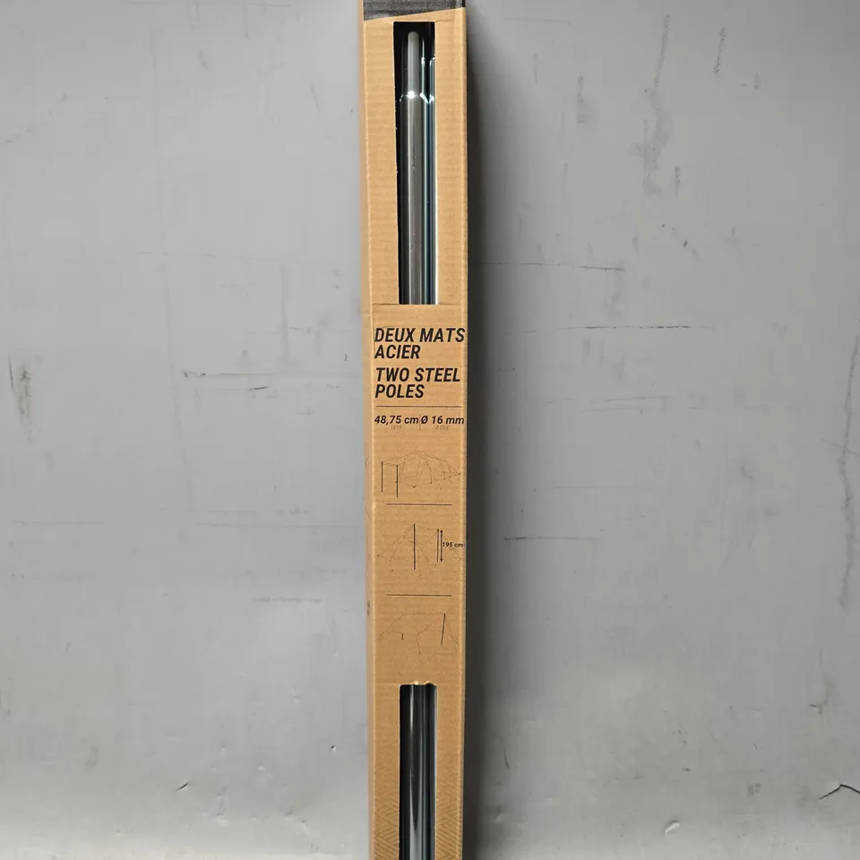 BOXED DECATHLON TOW STEEL POLES 