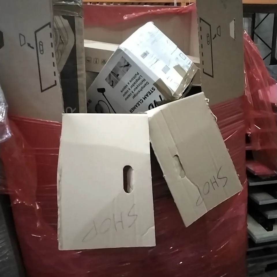 PALLET OF HOUSEHOLD ITEMS TO INCLUDE BREAD MAKER,PROFESSIONAL INSECT KILLER,A3 LED LIGHT PAD,PETLIBRO AND OTHER ASSORTED ITEMS...