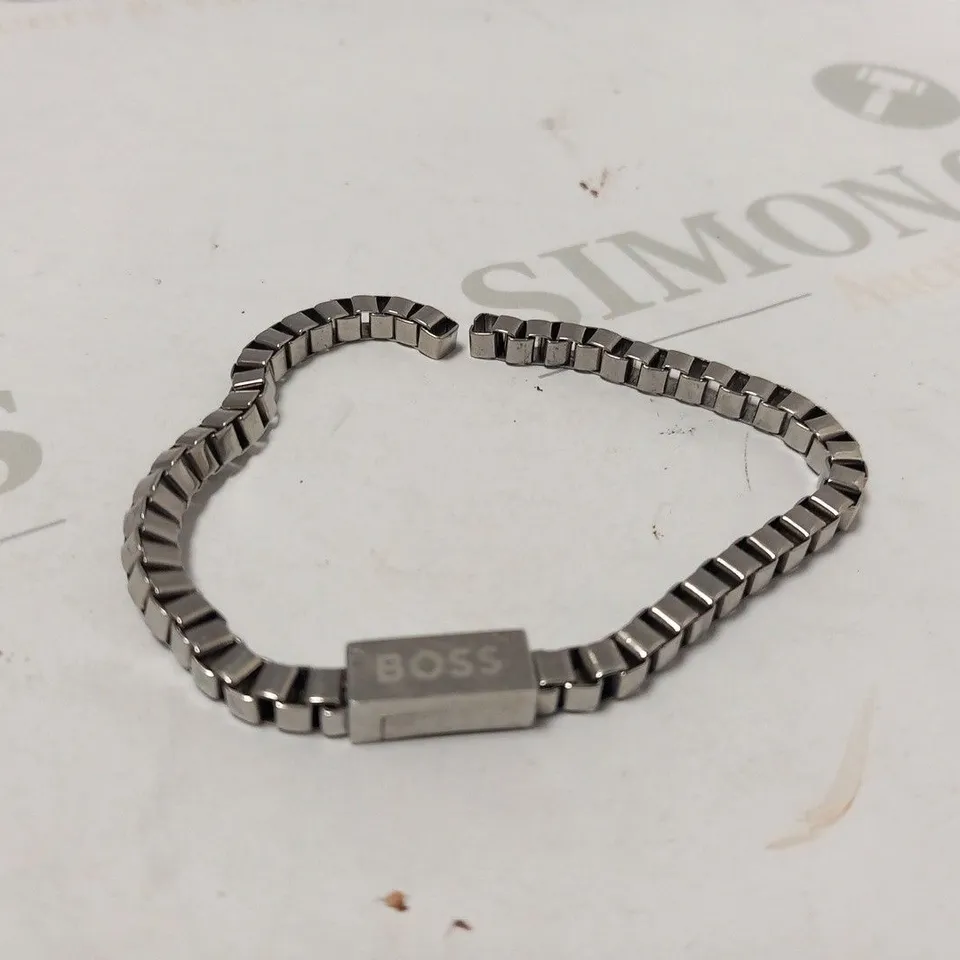 HUGO BOSS CHAIN FOR HIM STAINLESS STEEL BRACELET