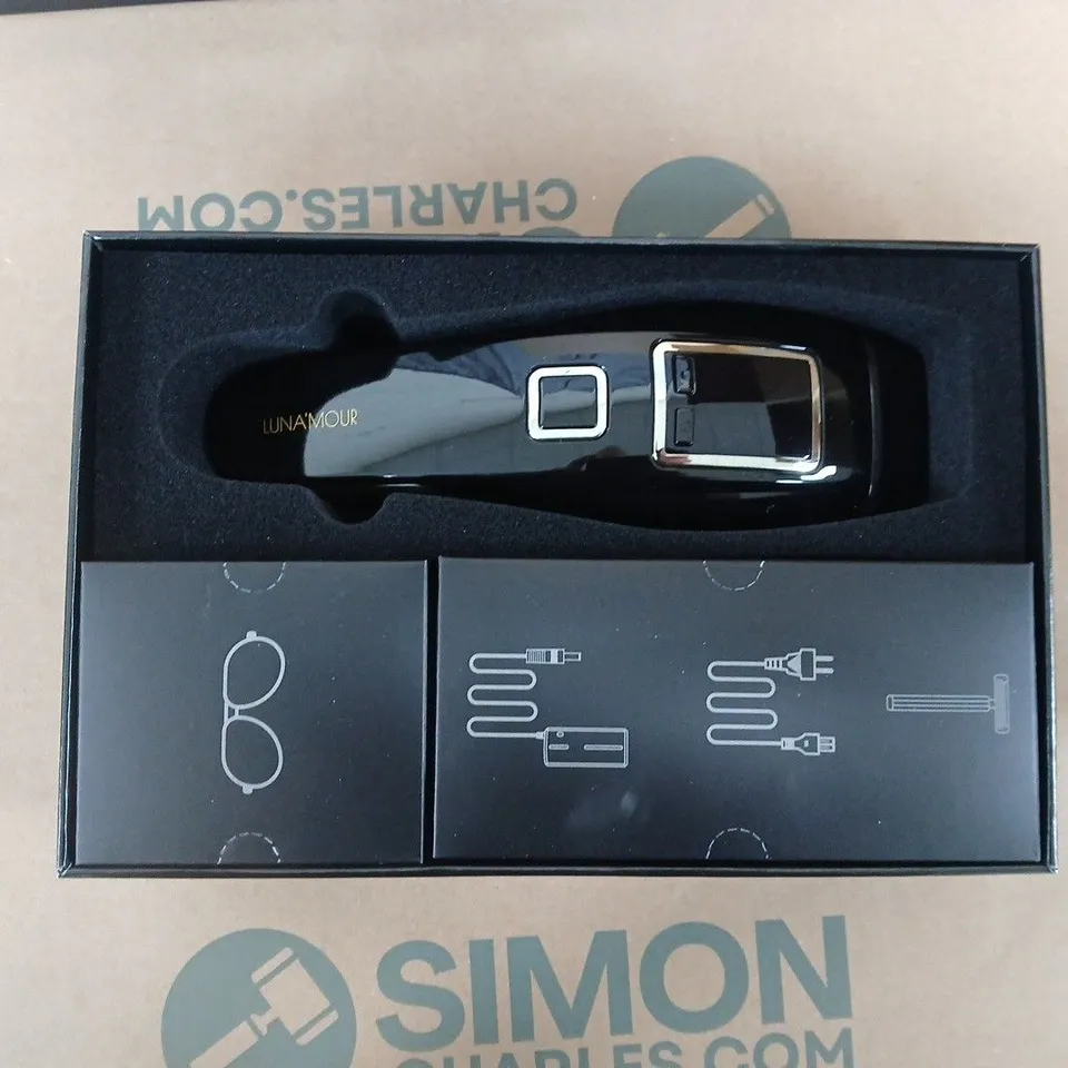 LUNAMOUR COOLPRO BLEMISH & HAIR REMOVAL SYSTEM – FACE & BODY DEVICE, BOXED