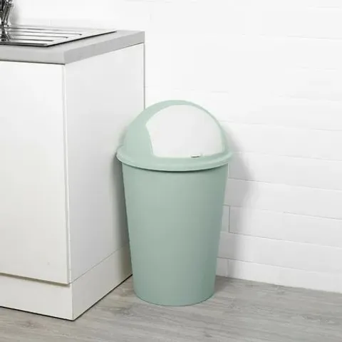 BOXED 50 LITRE BINS WITH ROLLER LIDS TEAL (1 BOX)