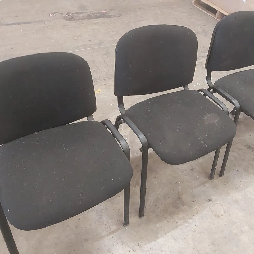 SET OF 4x OFFICE CHAIRS