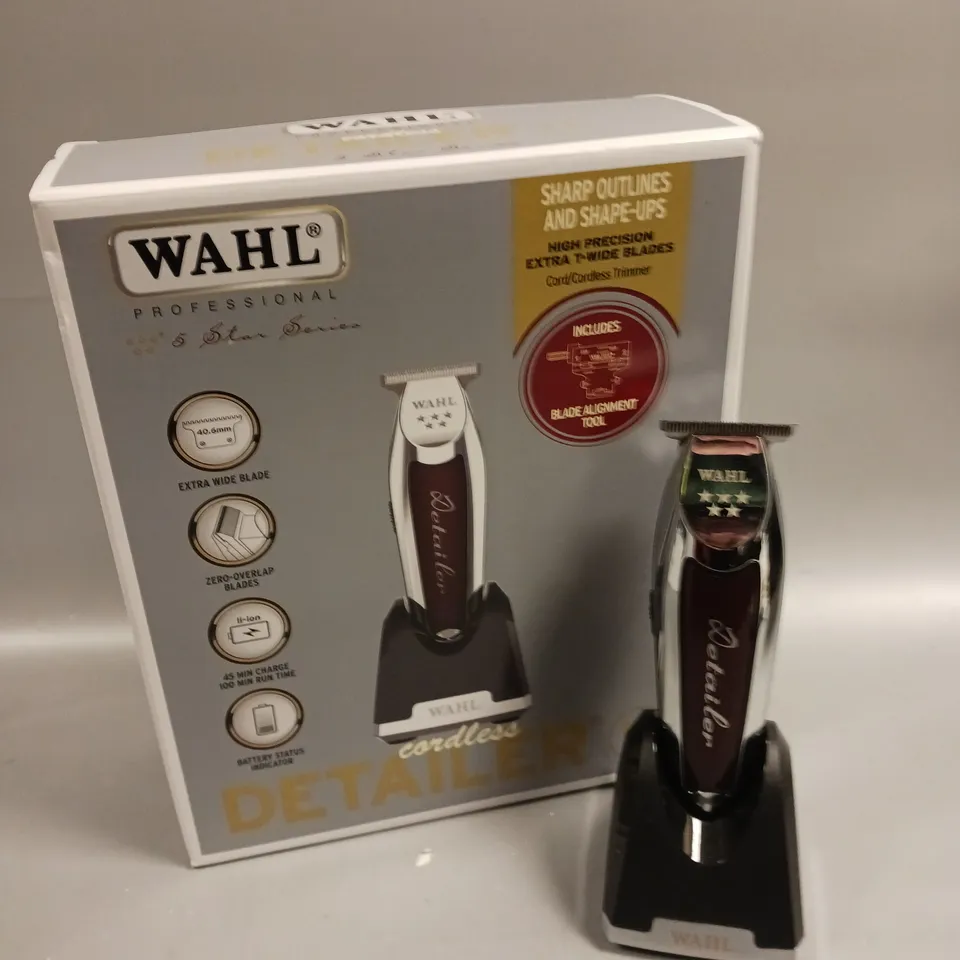 BOXED WAHL PROFESSIONAL CORDLESS DETAILER